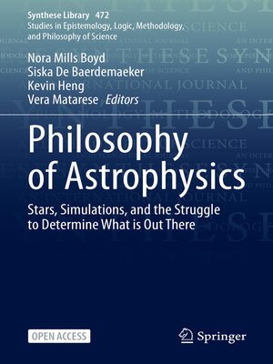 cover image of Philosophy of Astrophysics